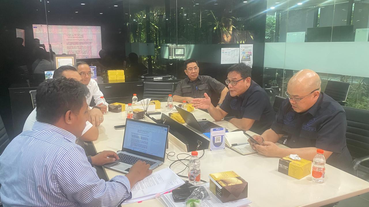 Rapat Pembahasan Kerjasama , Studi Kelayakan dan rencana Investasi Infrastruktur Pelabuhan Tanjung Carat 